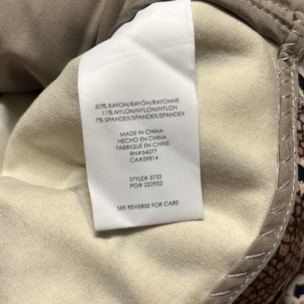 Cabi 3733 Python Jacket Blazer Size 6 Euc - image 6